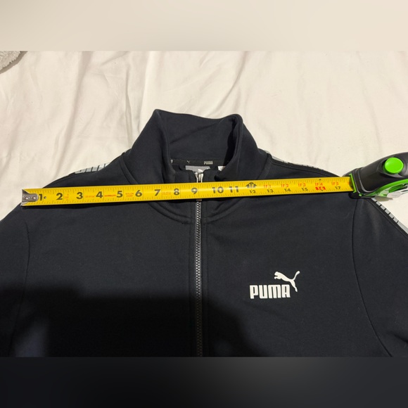 Puma Black Zip-Up Jacket - Picture 6 of 10